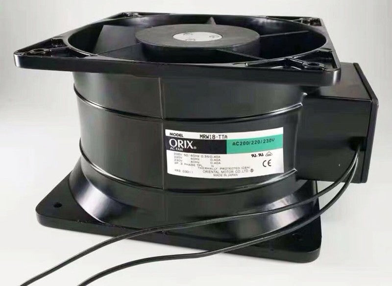 ORIX MRW18-TTA 200/230V 0.35/0.4A 47/67W Cooling Fan - 3 phase ORIX MRW18-TTA 200/230V 0.35/0.4A 47/67W Cooling Fan - 3 phase